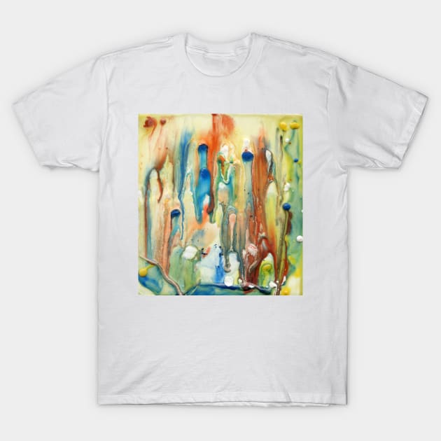 Encaustic Painting 10 T-Shirt by Heatherian